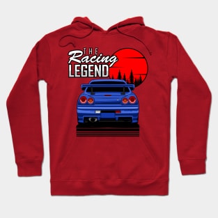 GTR R34 The Racing Legend Hoodie